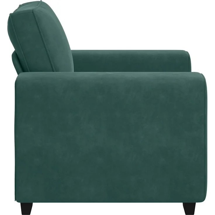 vidaXL Sessel Dunkelgrün 100x77x82 cm Samt 4105249 – Bild 4