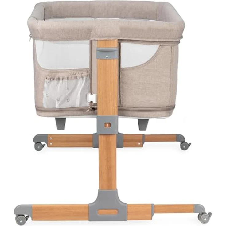 MoMi SMARTBED 4-in-1 Kinderbeistellbetten bis 15 kg, Beistellbett für Babys mit Matratze, Höhenverstellbar – Bild 26