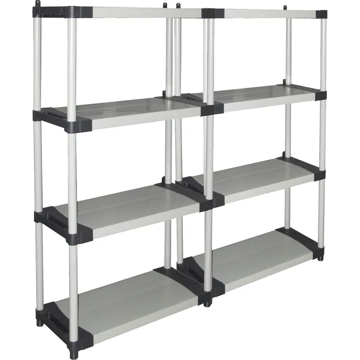 Kreher Schwerlastregal Set: 2 x Schwerlastregal Armadio mit 4 Ebenen