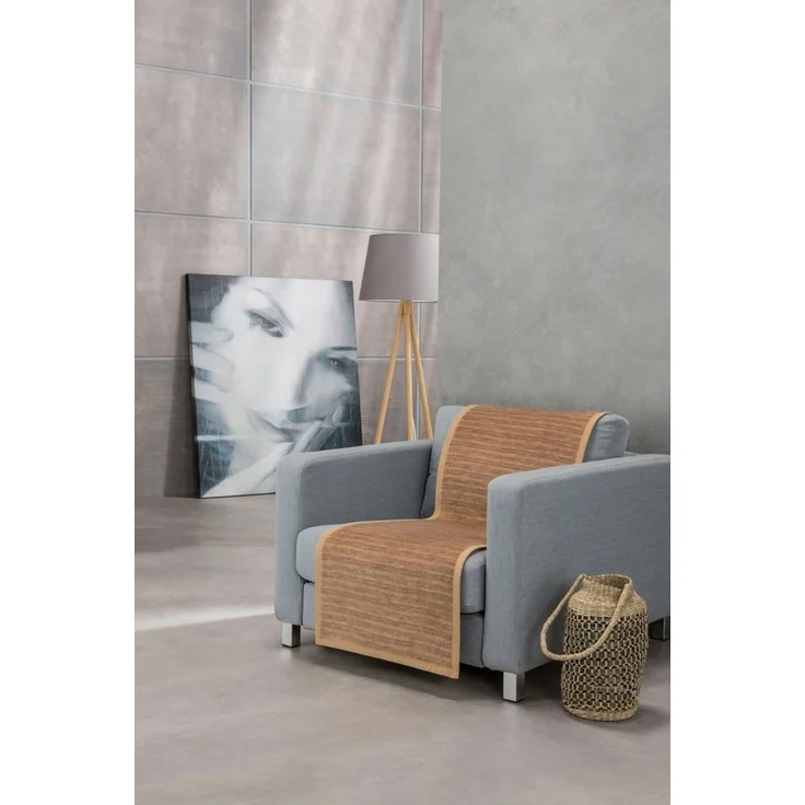 IBENA Sesselschoner Fano, B x H: 50x200 cm, mit modernen Streifen – Bild 1