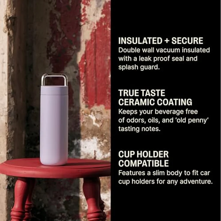 Termokrus FELLOW Carter Carry Becher 591 ml Termokande Violett – Bild 3