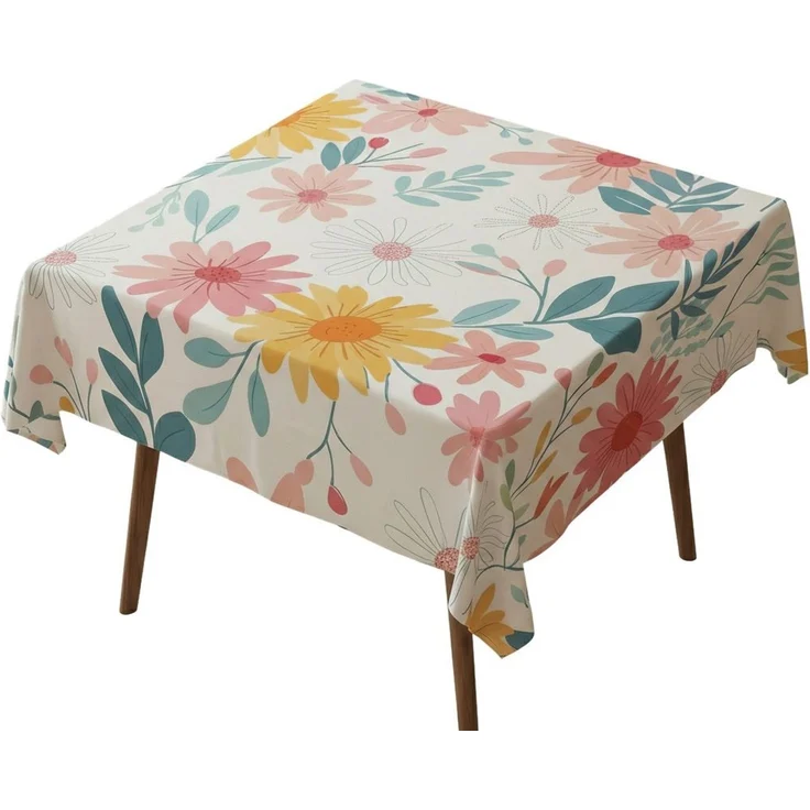 Hermia Concept 'Asr-tblclt25 -35 - 140 x 140' Tischdecke, Mehrfarbig, 140 x 140 cm – Bild 2