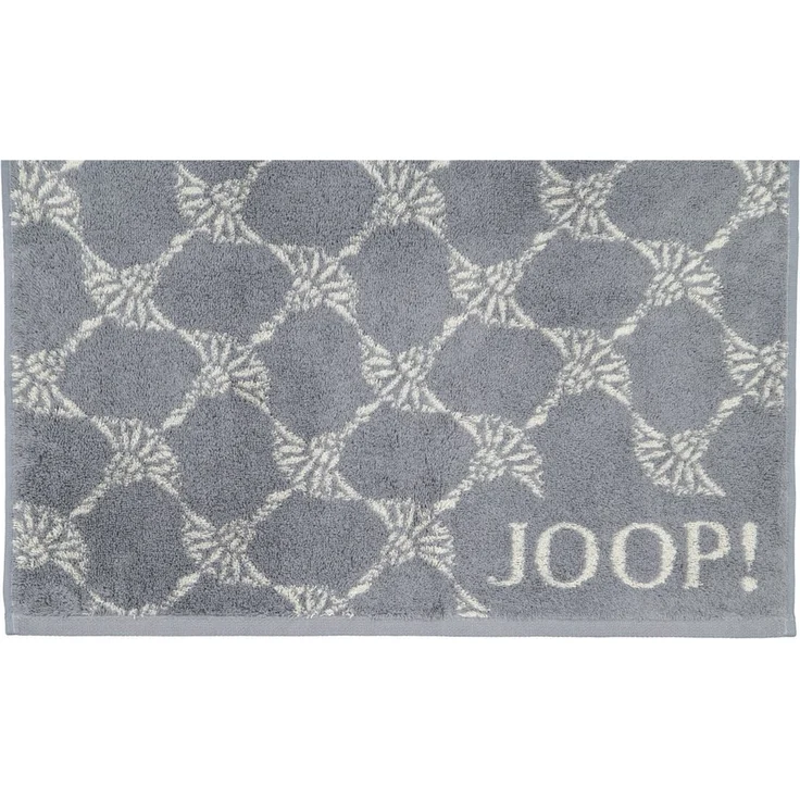 JOOP! Handtücher JOOP! Handtuch Classic Cornflower 1611, 77 Anthrazit, Baumwolle (1-St) – Bild 2