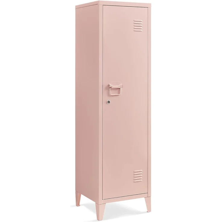 Einzelspind Kurikka 137x38x38 cm Peachy Beige [en. casa] – Bild 6