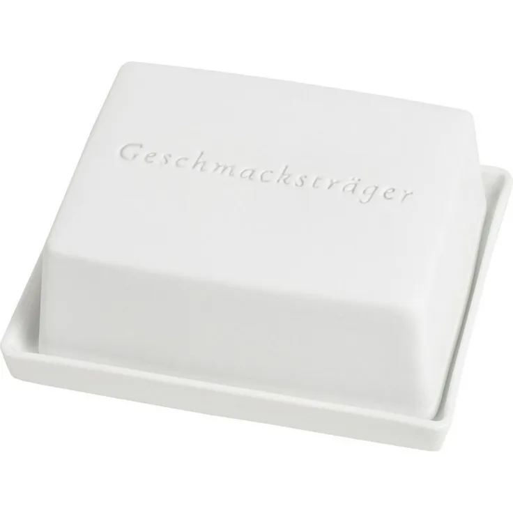 Räder Butterdose räder Grosse Butterdose Geschmacksträger Weiß, Porzellan