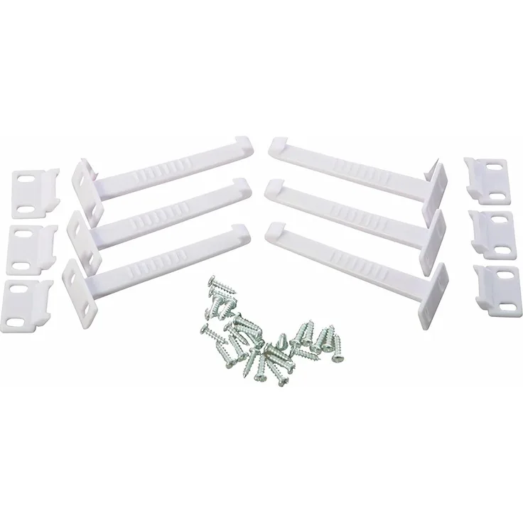 Dreambaby F101 Sicherheitsriegel , 6 Stück, Weiß