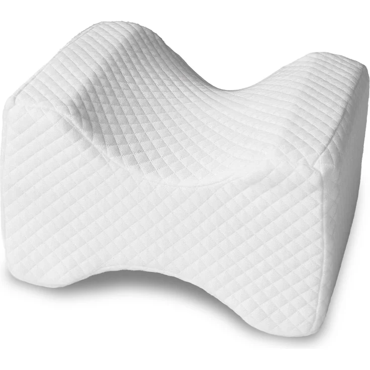 Kniekissen ergonomisch für Seitenschläfer 24 x 20 x 15 cm mit Cooling Effekt Bezug – Bild 5
