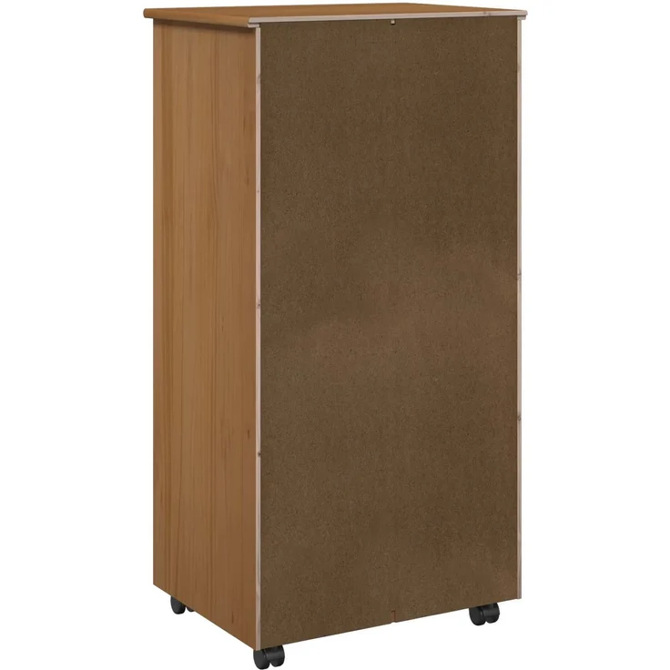 vidaXL Rollschrank MOSS 53 x 39 x 103 cm Massivholz Kiefer Honigbraun 42028368 – Bild 7