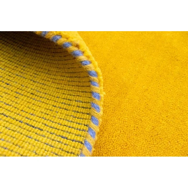 Gabbeh Teppich - Indus »Agra« 200 x 150 cm - gelb – Bild 5