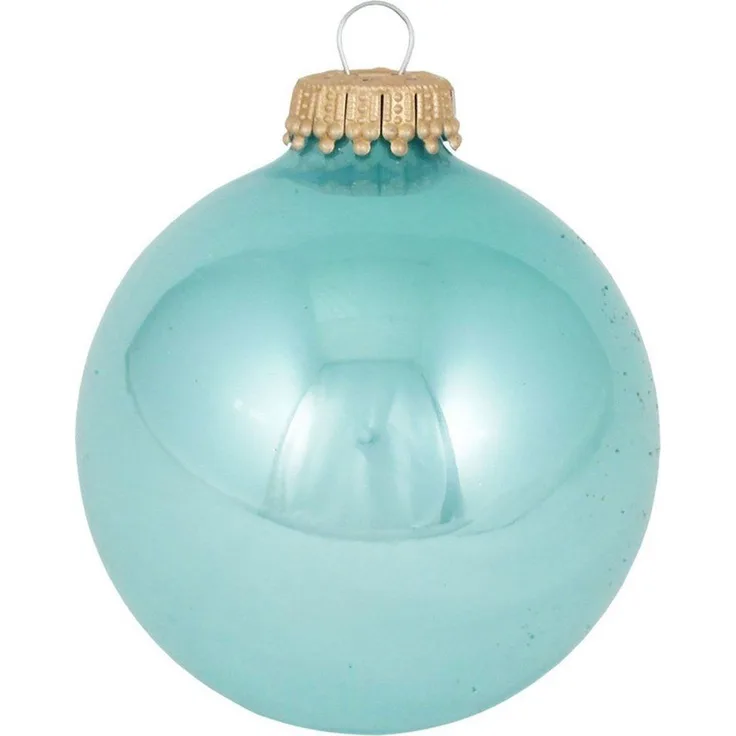 Krebs Glas Lauscha Weihnachtsbaumkugel CBK20011, Weihnachtsdeko, Christbaumschmuck, Christbaumkugeln Glas (8 St)
