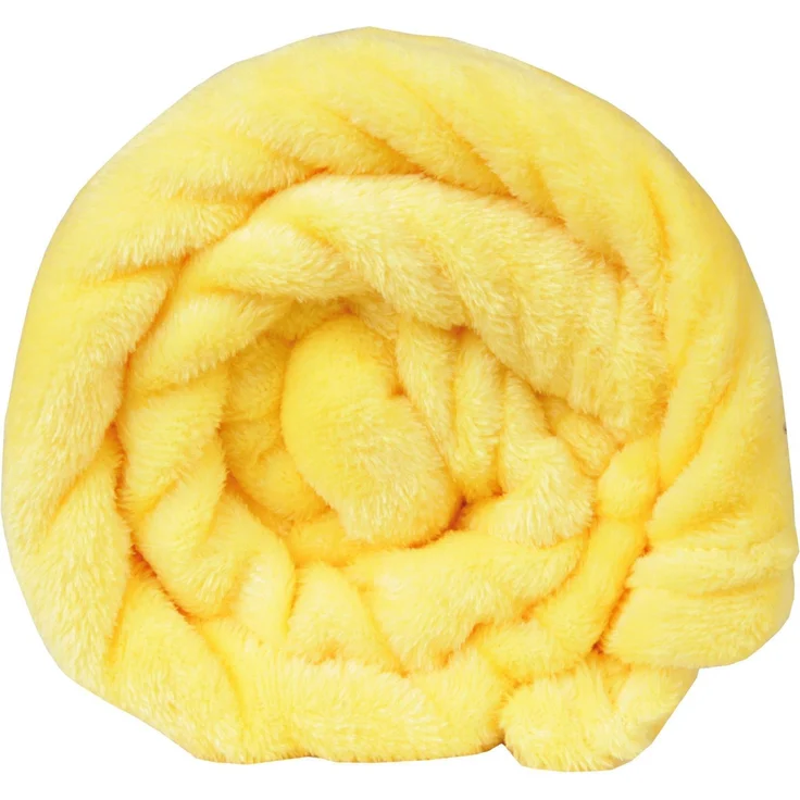 Kuscheldecke "Celina" Gelb 90x140 cm – Bild 9