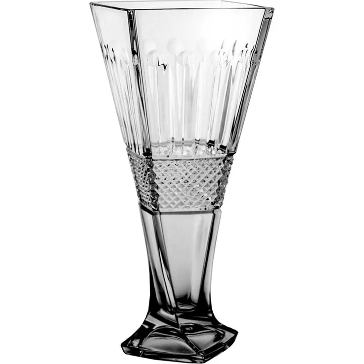 Crystal Julia Crystal Julia Französisch geschliffene Kristallvase 28 cm 19897