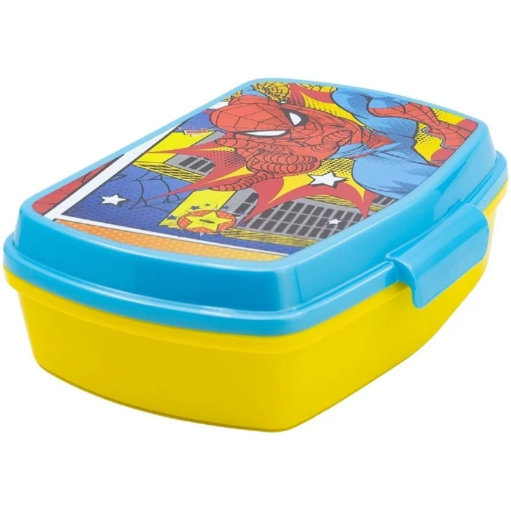 Spiderman Kinder Brotdose – Lunchbox Pausenbox Schulbrotbox – Bild 2