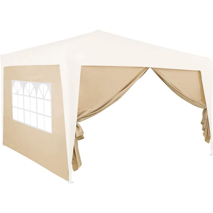 Deuba Pavillon Seitenwände für Capri 3x6m beige
