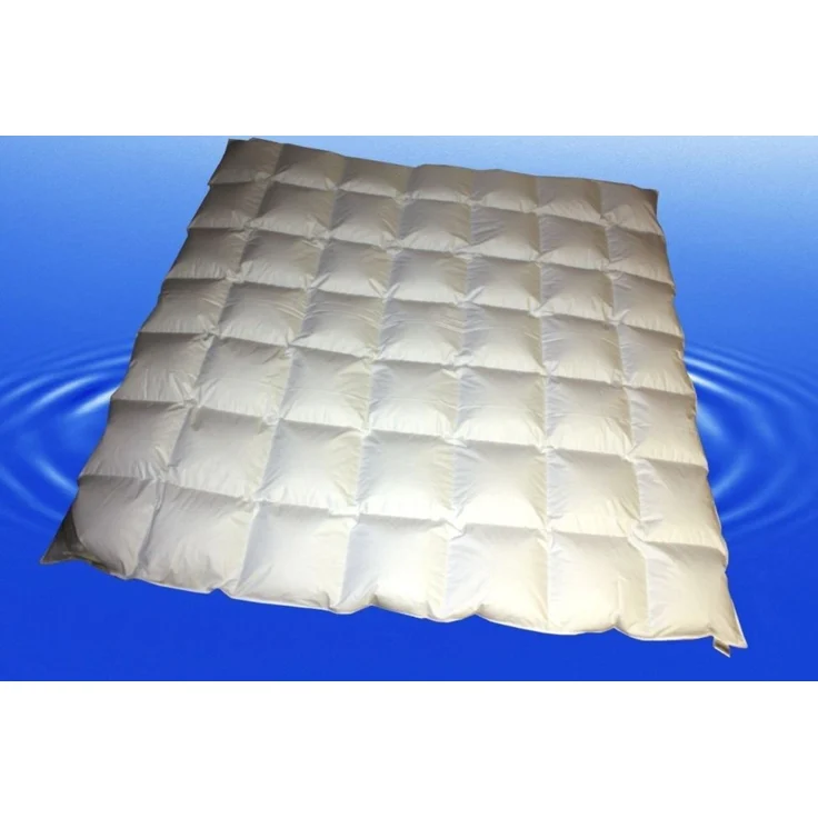 White Sibiria Schneegänseflaum leichte Daunendecke Bettdecke 200x200 cm – Bild 1