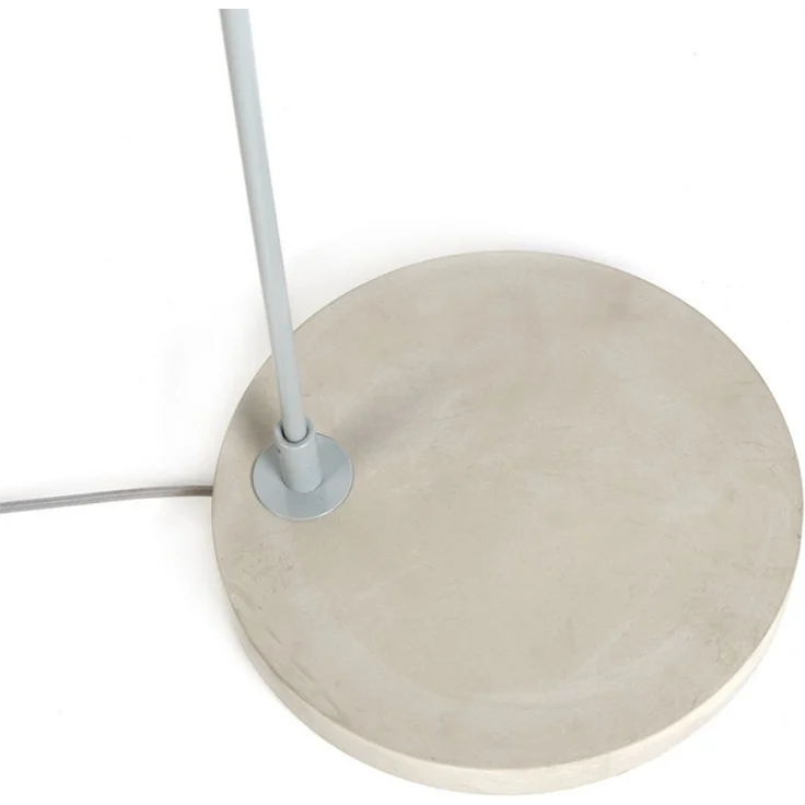 Qazqa Stehlampe Bend, ohne Leuchtmittel, E27, Grau, Modern, Stahl, 1-flammig – Bild 3