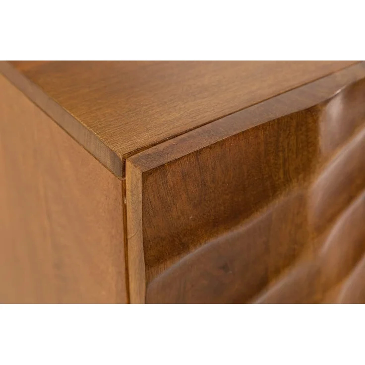 riess-ambiente Sideboard SCORPION 180cm braun / schwarz (Einzelartikel, 1 St), Massivholz · Metall · Kommode · 3D Schnitzereien · Wohnzimmer – Bild 8
