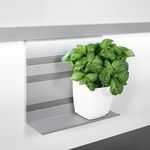 Linero MosaiQ Köcher, Relingsystem, weiß, RAL 9003