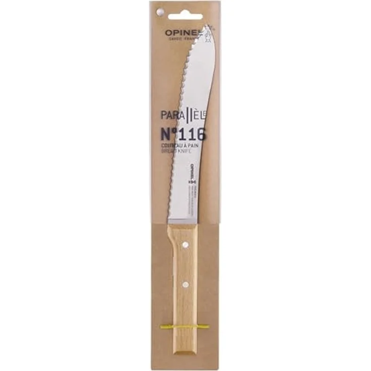 OPINEL Brotmesser Parallele 34,3cm Buche – Bild 2