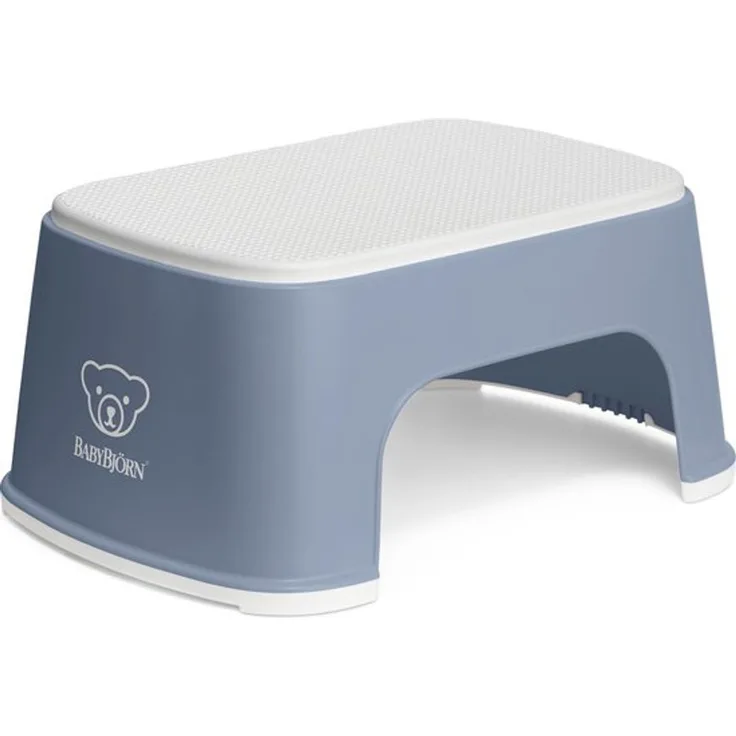 BabyBjörn Tritthocker Tiefblau / Weiß Blau 3