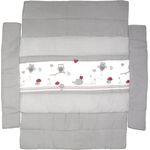 roba Universal-Laufgittereinlage 'Adam & Eule' - Geeignet für Laufgitter 75 x 100 cm bis 100 x 100 cm