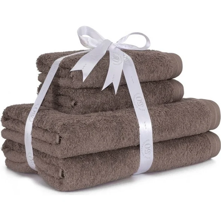 Möve Handtuch Set Superwuschel, Walkfrottier (4-St), 100% Premium Cotton Baumwolle, einfarbig, weich – Bild 3