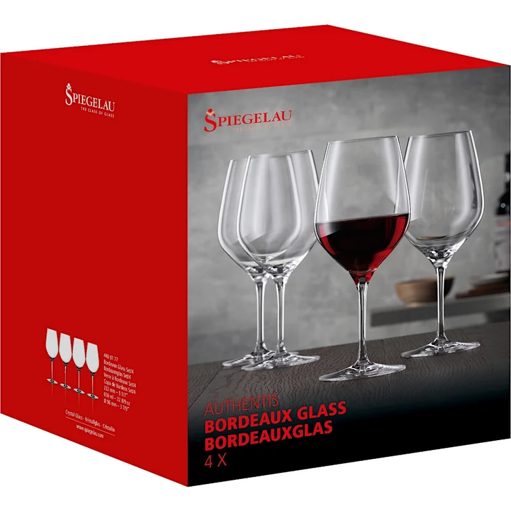 SPIEGELAU 4400177 AUTHENTIS Bordeauxglas 4er Set – Bild 6