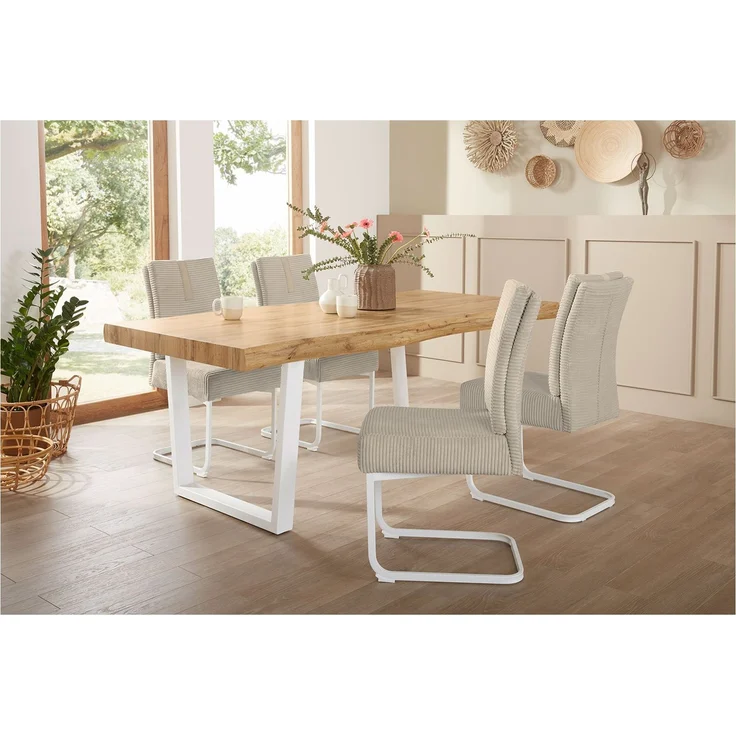 Esstisch Dijon / Don 2, Holzfarben, 200 x 76 x 100 cm – Bild 2