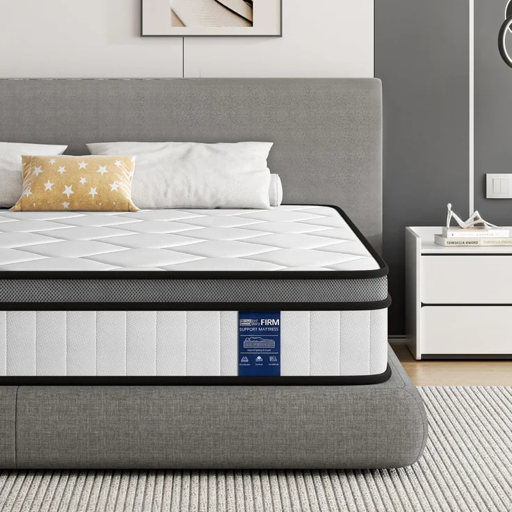 BedStory Matratze 90x200 cm,Federkernmatratze H3 Höhe 20cm Taschenfederkernmatratze Mittelfeste Orthopädischem,Öko-Tex Zertifiziert, Matratze für Kinder und Erwachsene