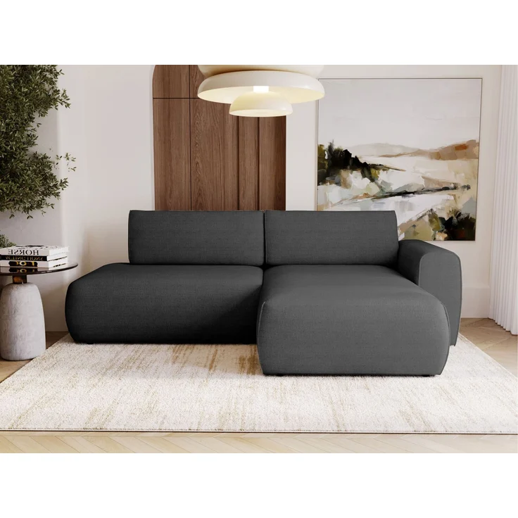 Mirjan24 Ecksofa Gelzi (Farbe: Amari 967, Seite: Rechts), 92 x 164 x 256 cm – Bild 1