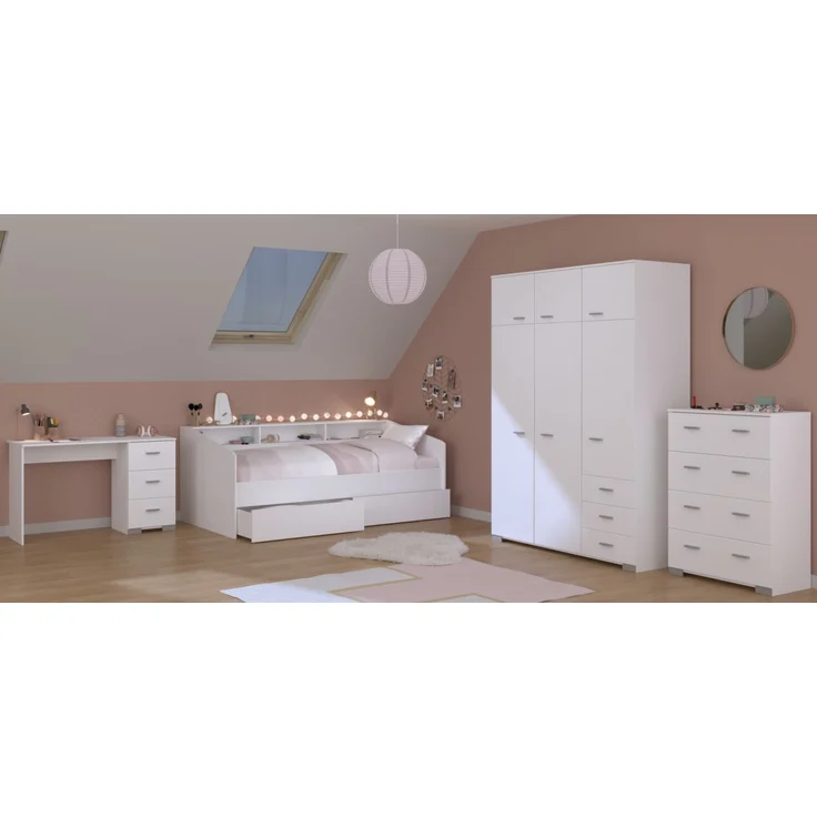 Parisot Kinderzimmer und Jugendzimmer Sleep in weiß Set 4-tlg. – Bild 2