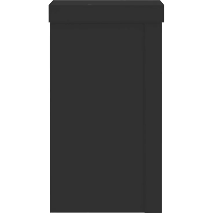 vidaXL Pflanzenständer 2 Stk. Schwarz 10x10x18 cm Holzwerkstoff 852880 – Bild 5