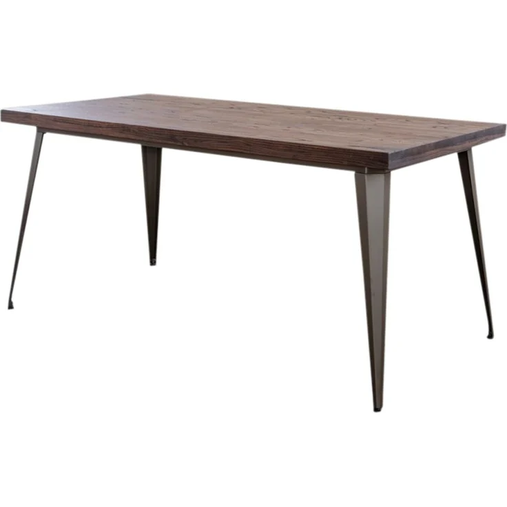 KAWOLA Esszimmertisch KELIO Tisch 120x80cm Holz/Metall – Bild 3