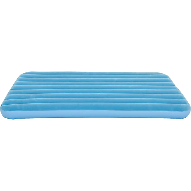 AVENLI Kinder Luftbett Luftmatratze 172x112x30cm beflockt inkl. Handpumpe Blau – Bild 7