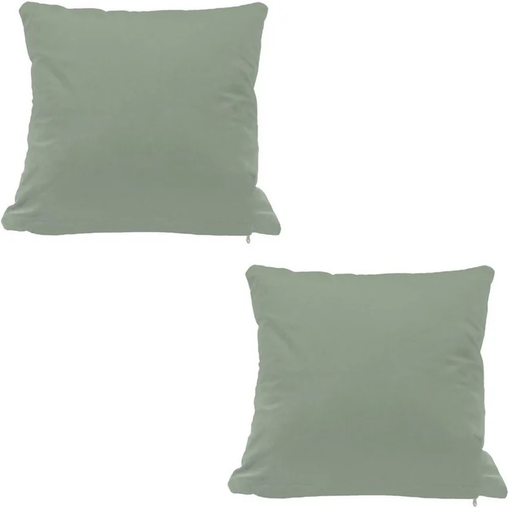 Haus und Deko Kissenbezug Kissenbezug 2er Set 40x40 50x50 Samt weich Kissenhülle Sofakissen, (2 Stück) – Bild 5