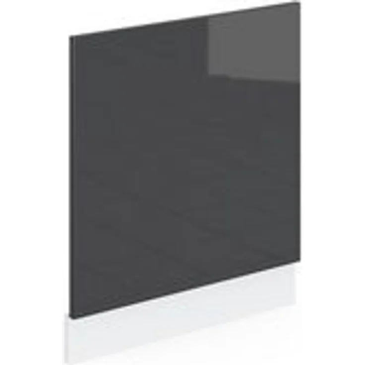 Frontblende R-Line Anthrazit Hochglanz 60 cm ohne Arbeitsplatte Vicco – Bild 4