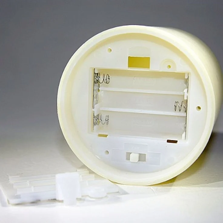 LED Stumpenkerze -Paul', naturweiß, outdoor, H 7,5cm – Bild 5