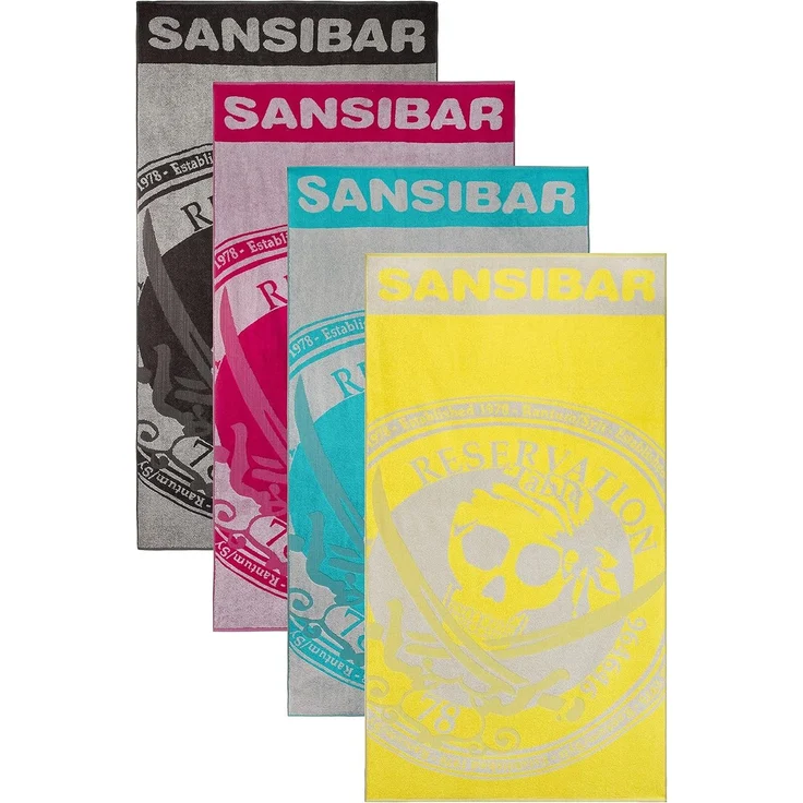 Sansibar Sylt Badetuch Sansibar Strandtuch Saunatuch Reservation (1-St), 100x180 cm, weiches Walk-Frottier, langlebig, pflegeleicht, saugstark – Bild 6