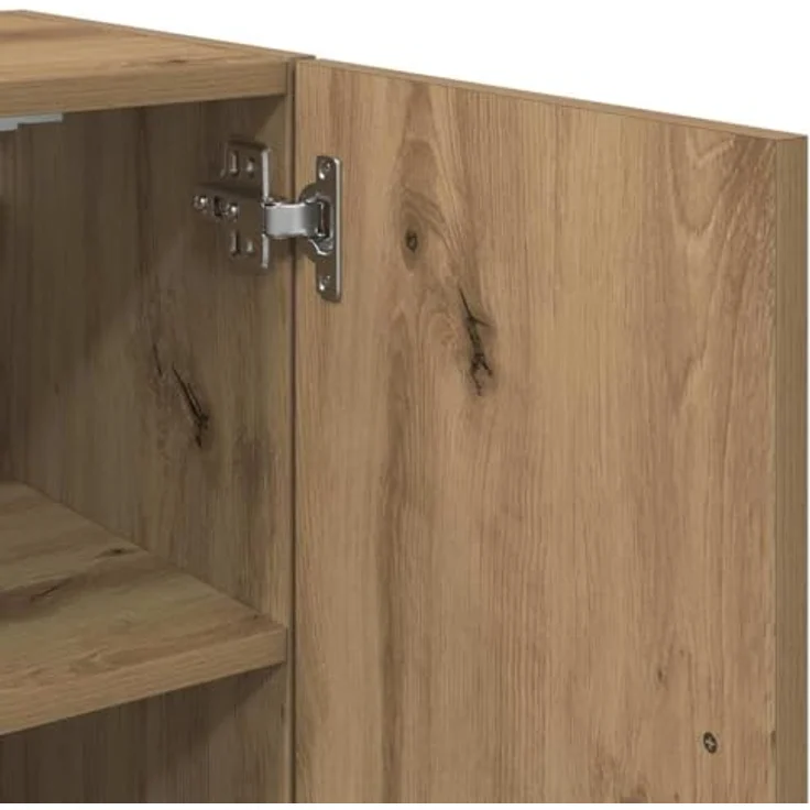vidaXL Wandschrank Artisan-Eiche 60x31x70 cm Holzwerkstoff 857297 – Bild 6