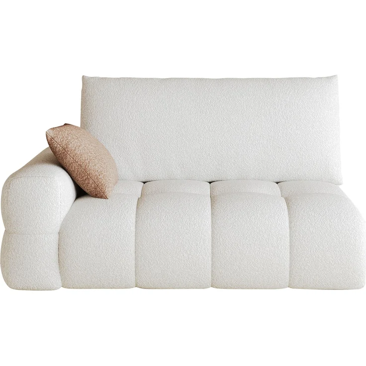 ZUBALIYA Schlafsofa, modular aufgebaut, ohne aufwendige Montage, für Wohnzimmer und Apartments, mit stabilem Untergestell – Bild 5