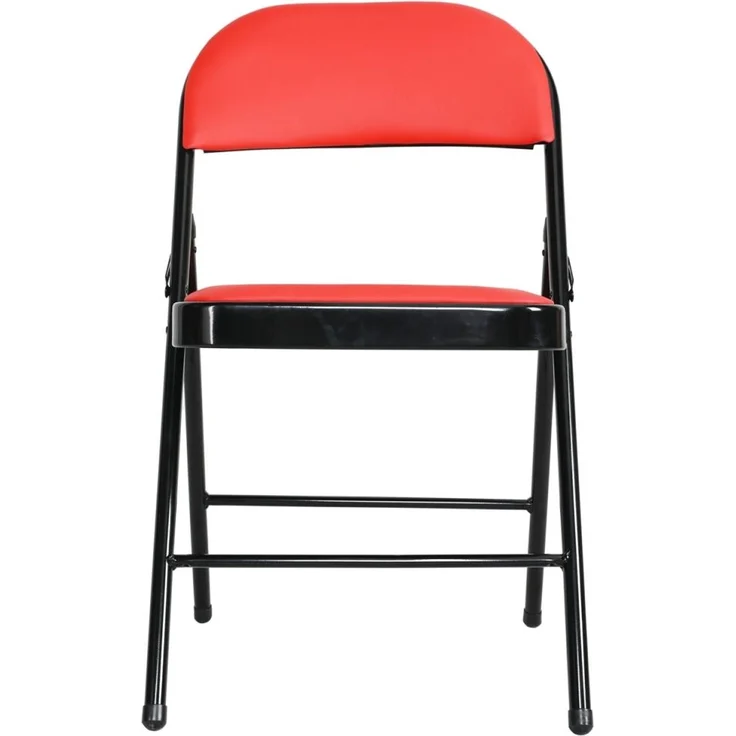 HTI-Living Gestell Schwarz 6er-Set Klappstuhl Kunstleder – Bild 2