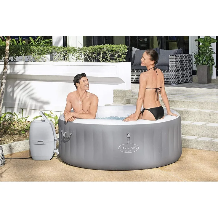 LAY-Z-SPA® Whirlpool St. Lucia AirJet™ Ø 170x66 cm, rund – Bild 14