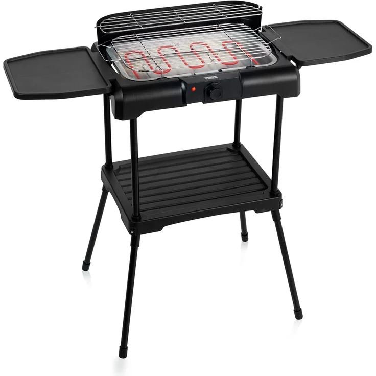 2in1 Standgrill & Tischgrill mit Grillzange 40x25cm, 2200Watt – Bild 3