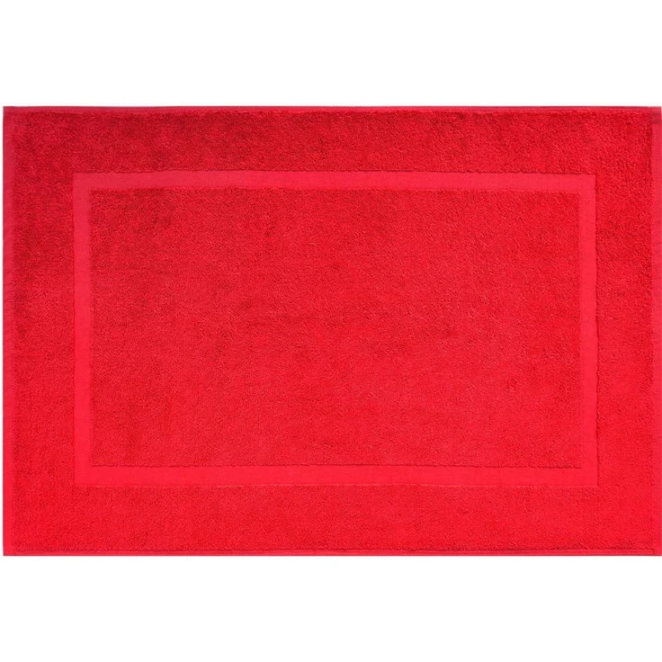 Dyckhoff Badematte Kristall, Höhe 2 mm, Baumwolle, rechteckig, 2-tlg. Badematte, 2er Set Hotelmatte – Bild 1