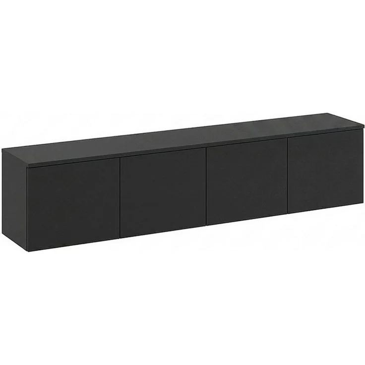 KOMTO Wandregaltisch KOMTO TV Lowboard Hängend – TV Unterschrank, Sideboard für Wohnzimmer – Bild 1