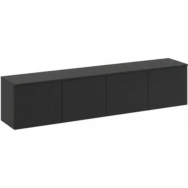 KOMTO Wandregaltisch KOMTO TV Lowboard Hängend – TV Unterschrank, Sideboard für Wohnzimmer