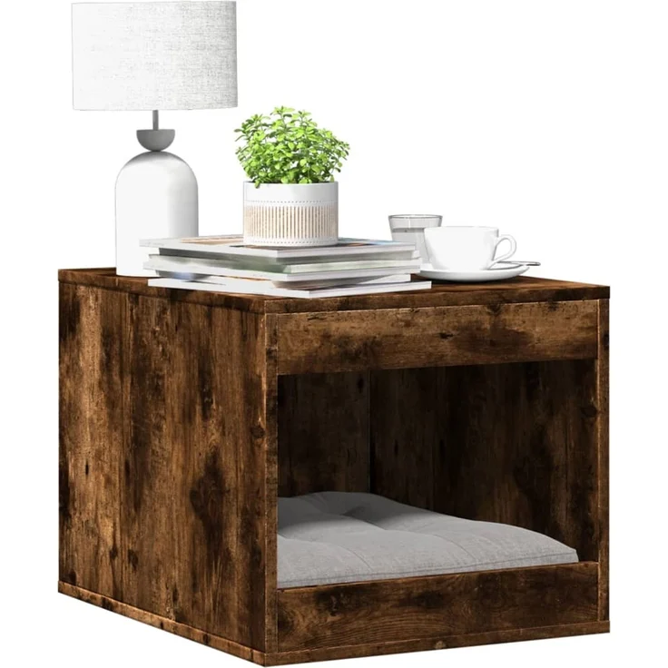 vidaXL Katzenklo Räuchereiche 47x59x42 cm Holzwerkstoff 857764 – Bild 1