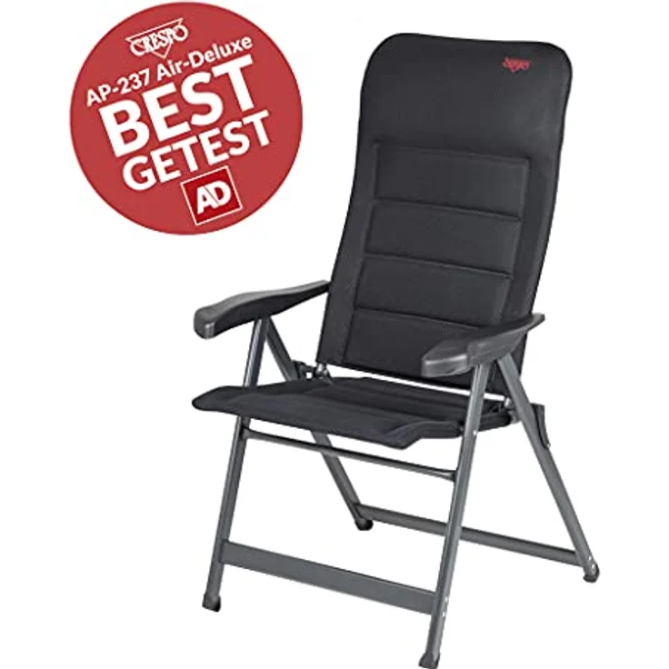 Crespo Air Deluxe Campingstuhl Ohne Kopfpolster – Bild 18