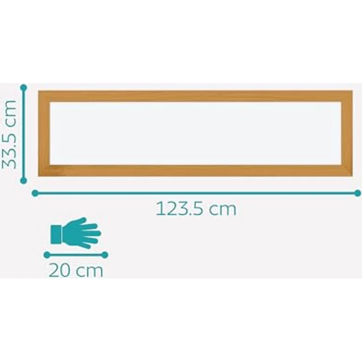 EGLO connect.z Smart-Home LED Panel Salobrena-Z, 120 x 30 cm, ZigBee, App und Sprachsteuerung Alexa, warmweiß-kaltweiß, dimmbar, Holz Deckenlampe Natur – Bild 8