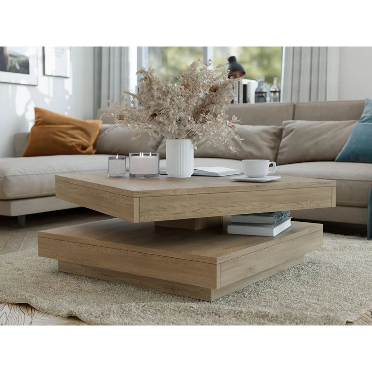 Couchtisch Luriso (Farbe: Eiche Cremona Torro) – Bild 3